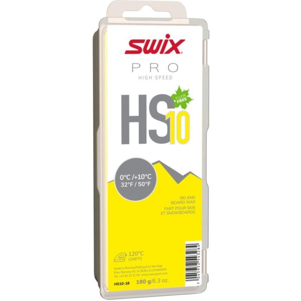 Swix Swix HS10 Yellow, 0°C-+10°C, 180g HS10-18 Rigg Lofoten 1