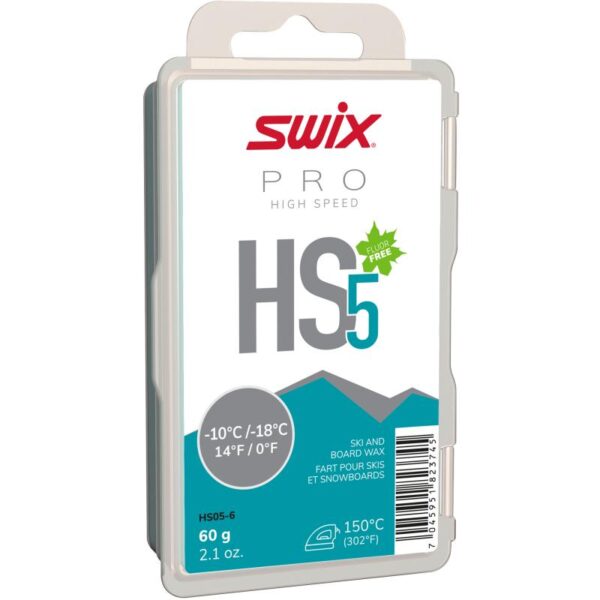 Swix Swix HS5 Turquoise, -10°C--18°C, 60g HS05-6 Rigg Lofoten 1