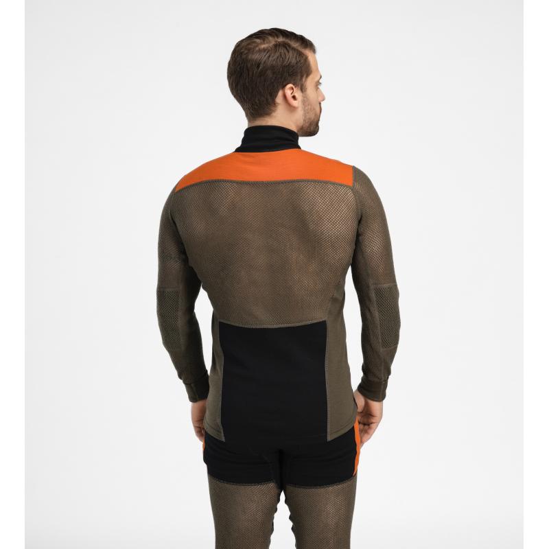 Aclima Aclima Woolnet Hybrid Mockneck M´S 103279 Rigg Lofoten 7