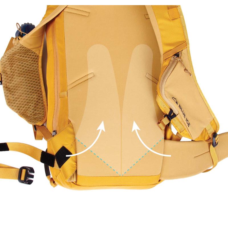 Blue Ice Firecrest 28l ryggsekk sennepsgul - Bilde 5