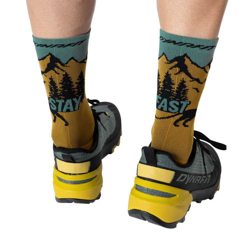 Dynafit Stay Fast Løoesokker Tobacco/ - Bilde 2