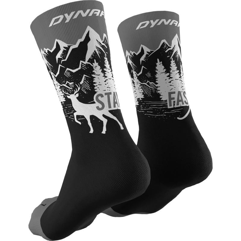 Dynafit Stay Fast Sock løpesokker sort - Bilde 2