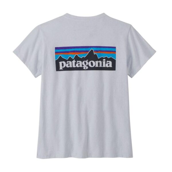 Patagonia W´S P-6 Logo Responsibili T-skjorte Dame hvit