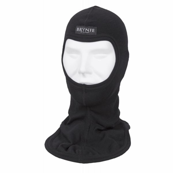 Brynje Superthermo balaclava dobbelull med netting Sort
