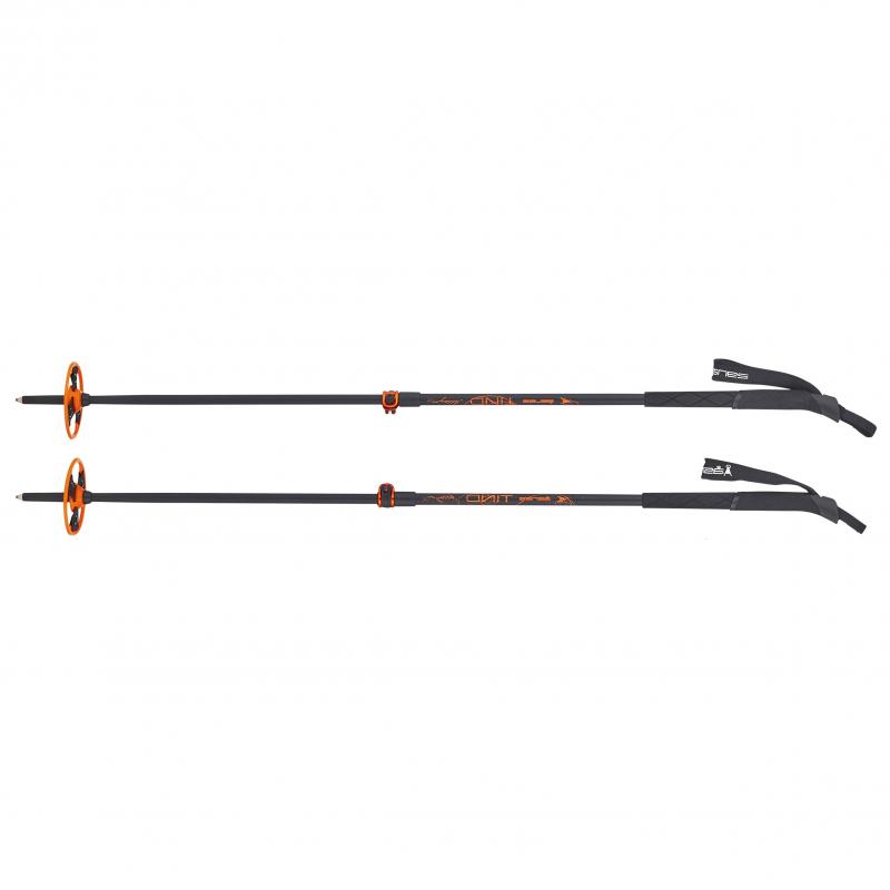Åsnes Tind Bc 2-Section Alloy Pole V2 staver sort