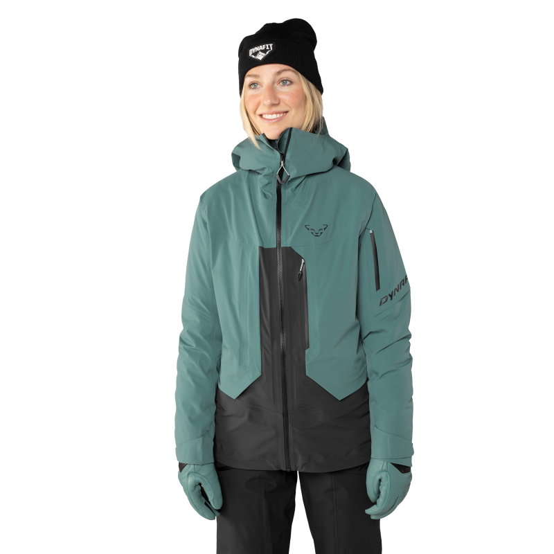 Dynafit Tigard 3L Stretch skalljakke Dame sjøgrønn/marine - Bilde 4