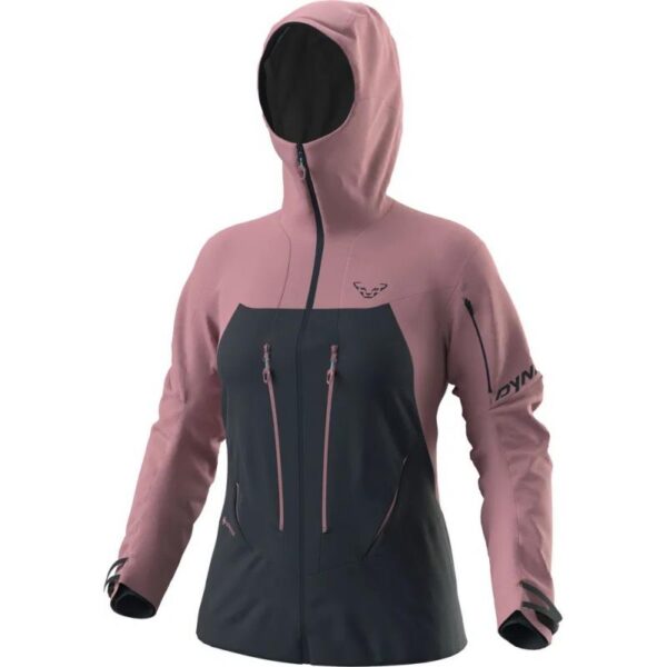 Dynafit Free Gtx 3L skalljakke Dame rosa/marineblå