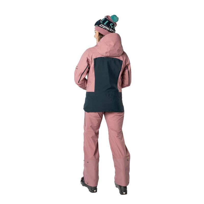 Dynafit Free Gtx 3L skalljakke Dame rosa/marineblå - Bilde 2