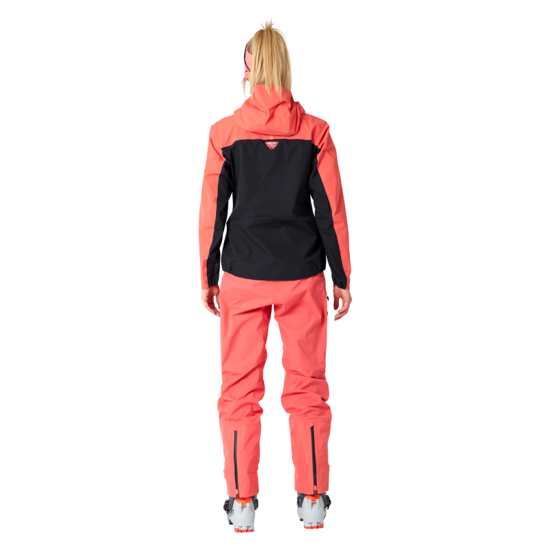 Dynafit Ridge Dst Softshelljakke Dame lakserød/sort - Bilde 3