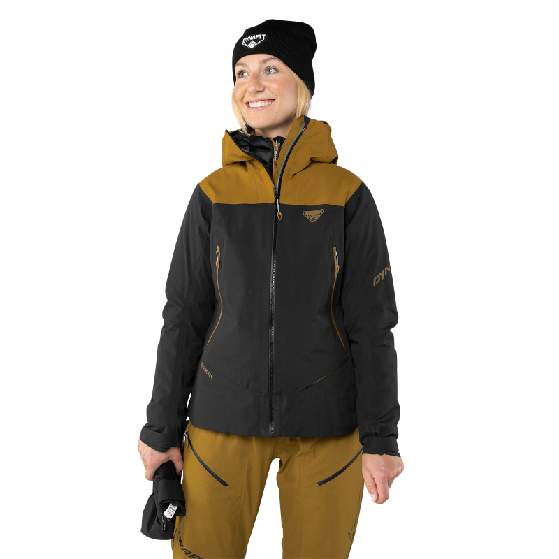 Dynafit Ridge Gtx 3L skalljakke Dame sort/tobakk - Bilde 2