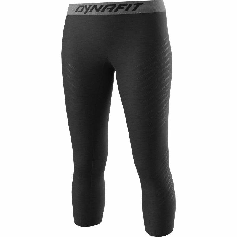 Dynafit Tour Light Merino 3/4 ull-longs Dame Sort