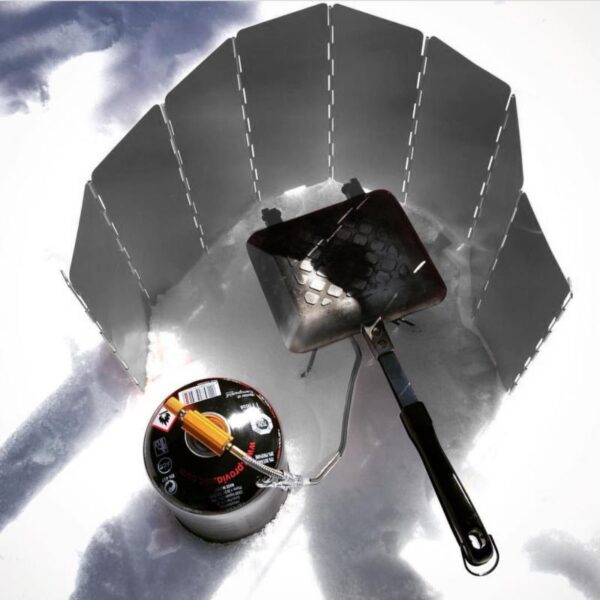 Eagle Products Eagle Products Vindskjerm 8-Foldet Sølv WINDY Rigg Lofoten 1