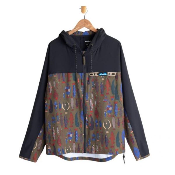 Kavu Kavu  River Throwshirt Fish Tessellate