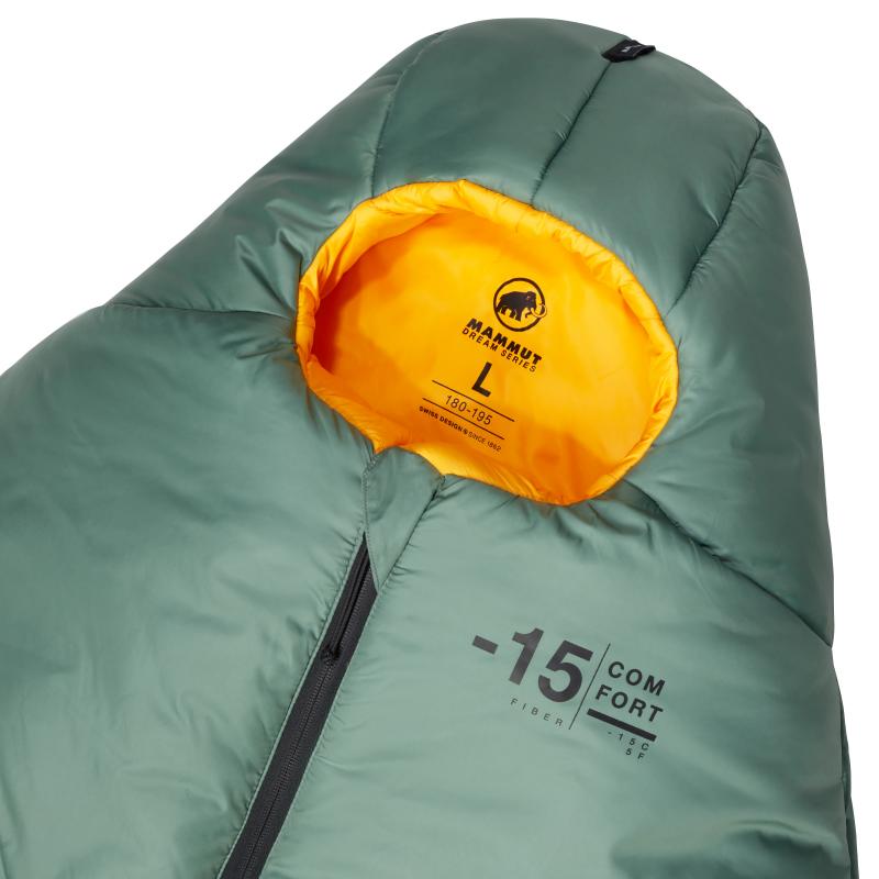 Mammut Comfort Fiber Bag -15c grønn - Bilde 2