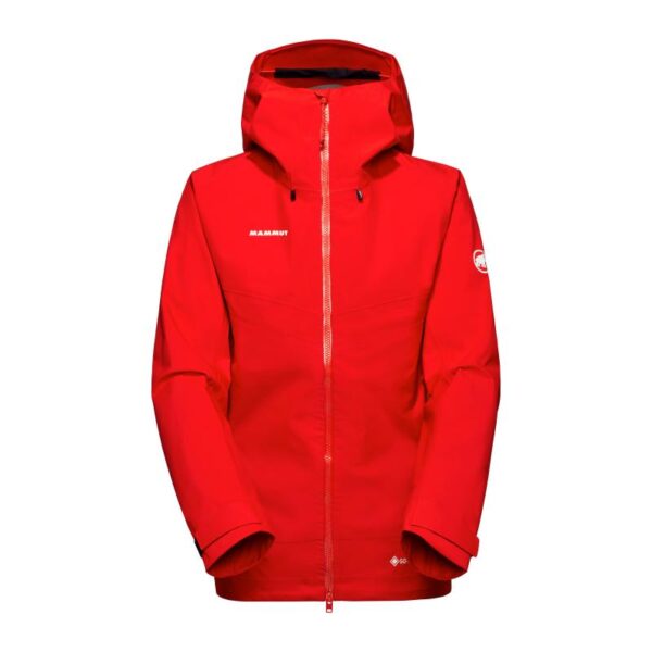 Mammut Crater Iv Hs Hooded Skalljakke Dame rød