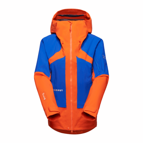 Mammut Eiger Nordwand Pro Hs Hooded Jacket Women  Eiger Orange-Ei