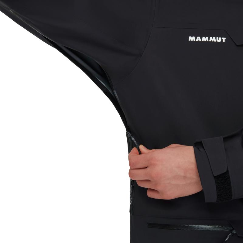 Mammut Haldigrat Hs Bib Skalljakke Herre sort - Bilde 4