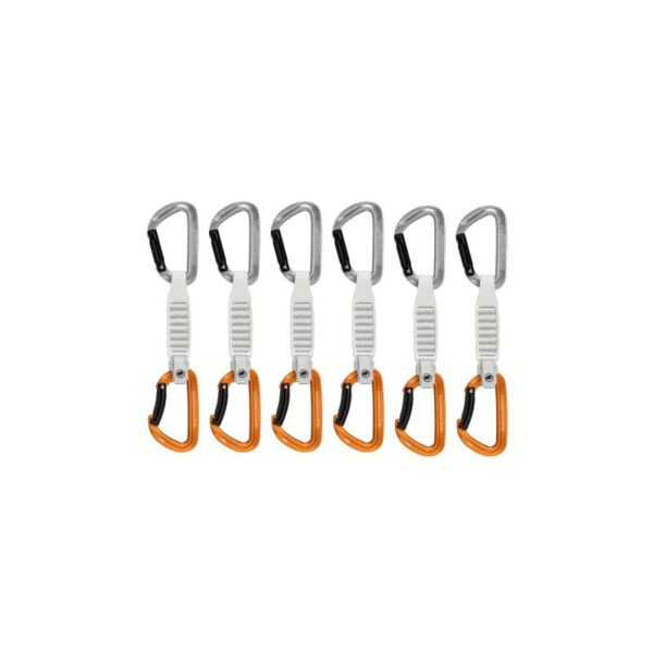 Mammut Sender Keylock 12 Cm 6-Pack Quickdraws  Straight Gate/