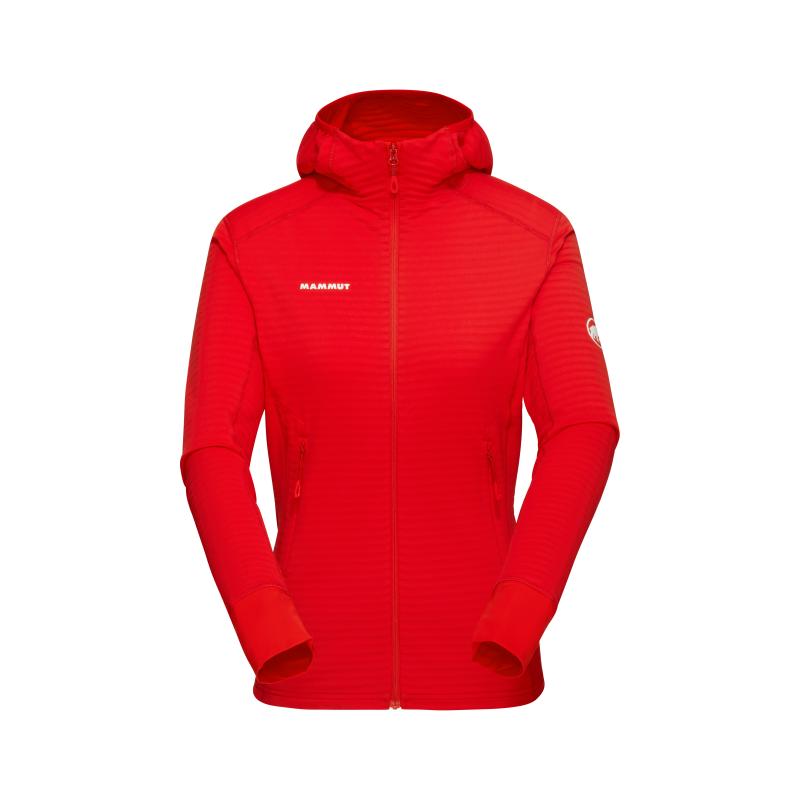 Mammut Taiss Light Ml Hooded Jacket Women Mammut Red-Blac