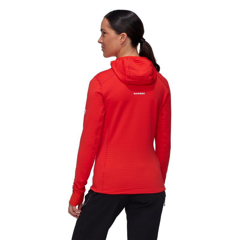 Mammut Taiss Light Ml Hooded Jacket Women Mammut Red-Blac - Bilde 3