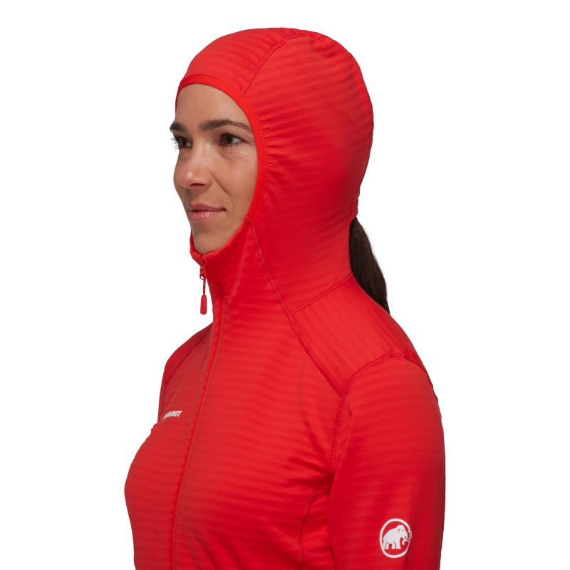 Mammut Taiss Light Ml Hooded Jacket Women Mammut Red-Blac - Bilde 4