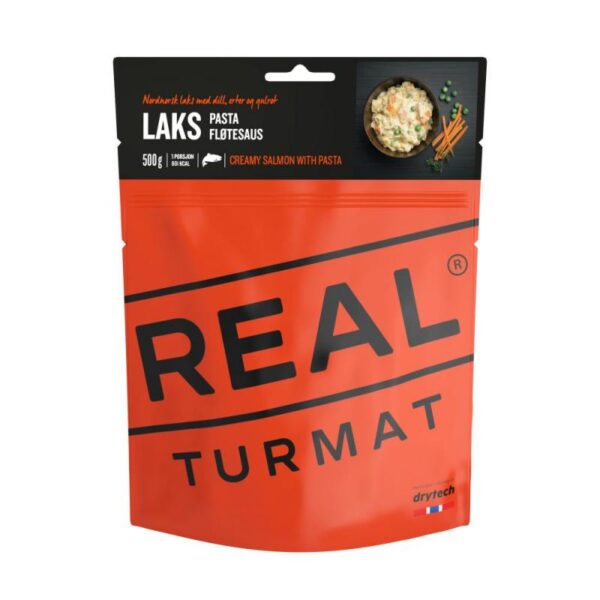 Real Turmat Real Turmat Laks med pasta og fløtesaus 5220 Rigg Lofoten 1