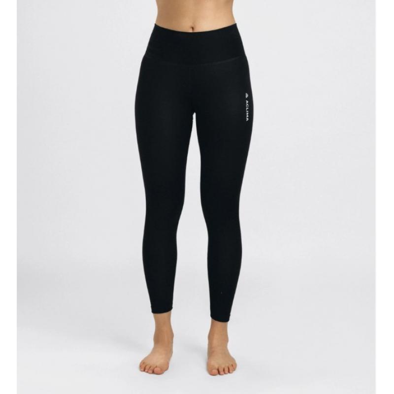 Aclima Warmwool Longs High Waist Dame Oransje