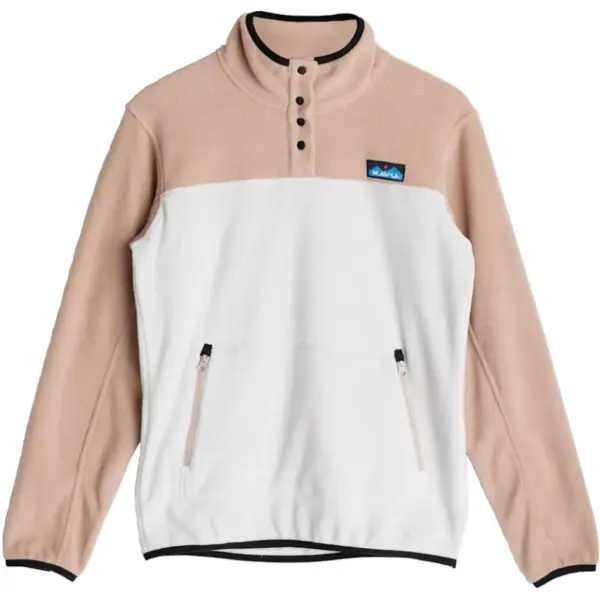 Kavu Cavanaugh Pink Fleecegenser Clay Dame