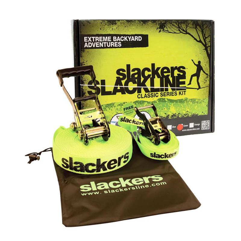 Slackers Slackers Slackline Classic Set 15m 980010 Rigg Lofoten 1