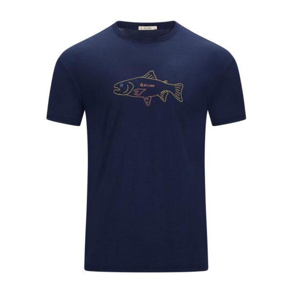 Aclima Aclima Lightwool 140 Classic Tee Salmon M´S 111537 Rigg Lofoten 1