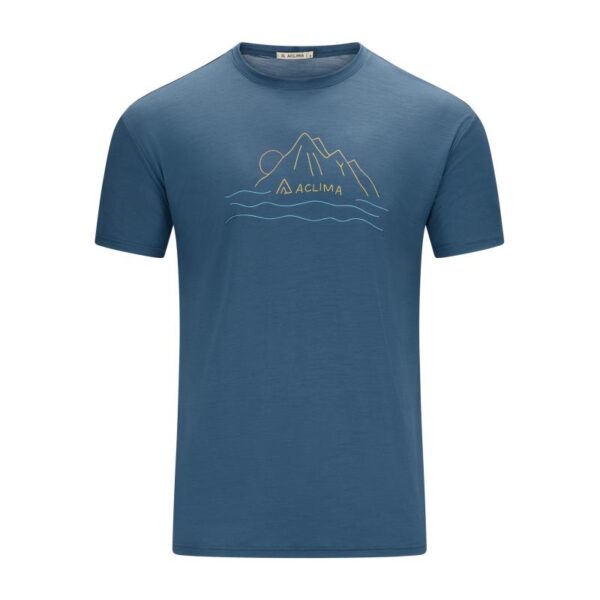 Aclima Aclima Lightwool 140 Classic Tee Sunset M´S 111450 Rigg Lofoten 1