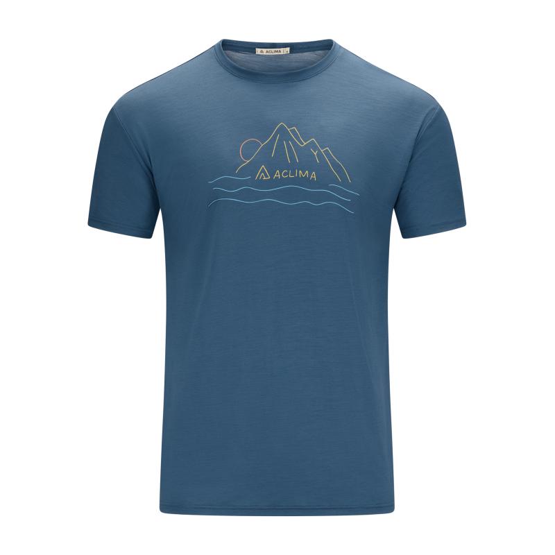 Aclima Aclima Lightwool 140 Classic Tee Sunset M´S 111450 Rigg Lofoten 1