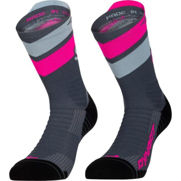 Dynafit Dynafit Ultra Crew sokker blå/rosa