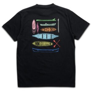 Kavu Kavu Paddle Out T-skjorte Herre sort