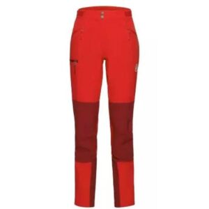 Mammut Mammut Courmayeur Softhsell bukse Women rød