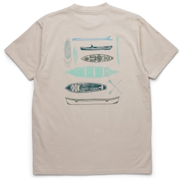 Kavu Kavu Paddle Out T-skjorte Herre beige