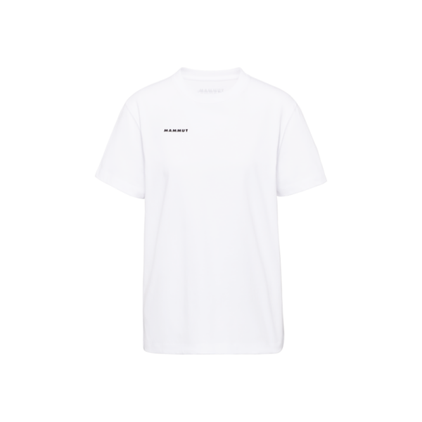 Mammut Mammut Base T-Shirt Mini Logo Dame hvit