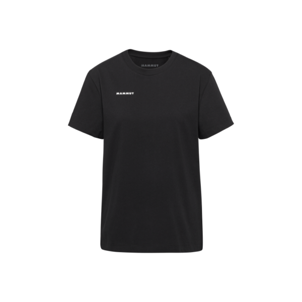 Mammut Mammut Base T-Shirt Mini Logo Dame sort
